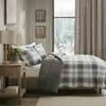 thumbnail image 6 of Woolrich Woodsman Softspun Down Alternative Comforter Mini Set, Full/Queen, Grey, 6 of 12