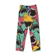 thumbnail image 4 of Daiia Angry Shark Pattern Men's Sleep Pant with Pockets and Drawstring,Pajama Pants-Large, 4 of 9