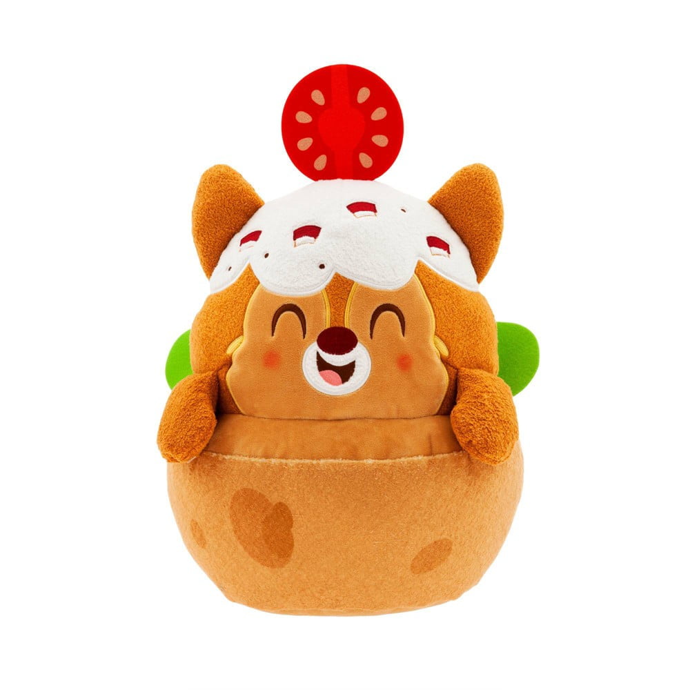 Disney, Munchlings Plush, Chip 'n Dale Street Food Pita, 15.75