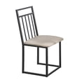 thumbnail image 2 of Comedor Naya Alegro 4 Sillas Tubulares MOBILKRAFT Modelo Naya Alegro, Estilo Contemporáneo en Color Negro, 2 of 4
