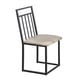thumbnail image 2 of Comedor Naya Alegro 4 Sillas Tubulares MOBILKRAFT Modelo Naya Alegro, Estilo Contemporáneo en Color Negro, 2 of 4