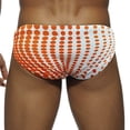 thumbnail image 3 of Short Swimming Trunks for Men Drawstring Low Waist High Vent Quick Dry Swim Shorts, 3 of 5