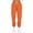 Orange #1, variant on Ganfancp Women Sweatpants Women Sweatpants High Waist Sweatpants Solid Color Plus Size Sweatpants Fashion Straight Leg Corset Trousers Leisure Pants Yellow L