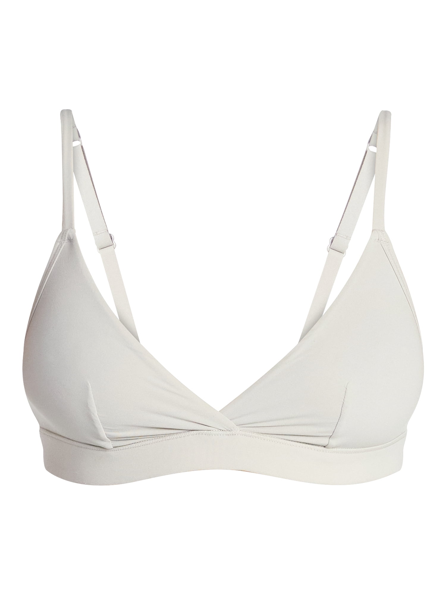 No Boundaries Fit Stretch Triangle Bralette, Women's XS-3XL