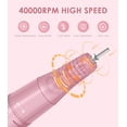 thumbnail image 4 of Taladro de uñas HOUSMV de 4000 RPM, recargable, inalámbrico, con brocas, 4 of 7
