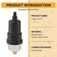 thumbnail image 4 of 1/8 inch Male QPM11-NO Adjustable Diaphragm Type Pressure Switch Normal Open, 4 of 5