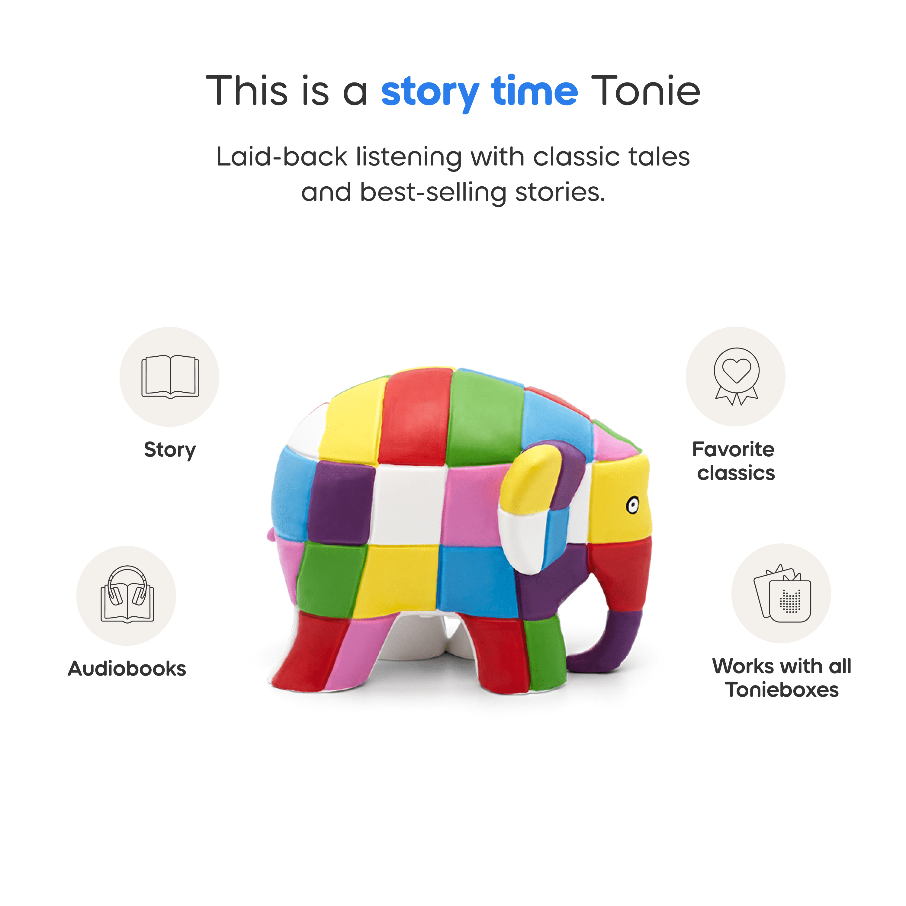 tonies Elmer & Friends Audio Play Figurine