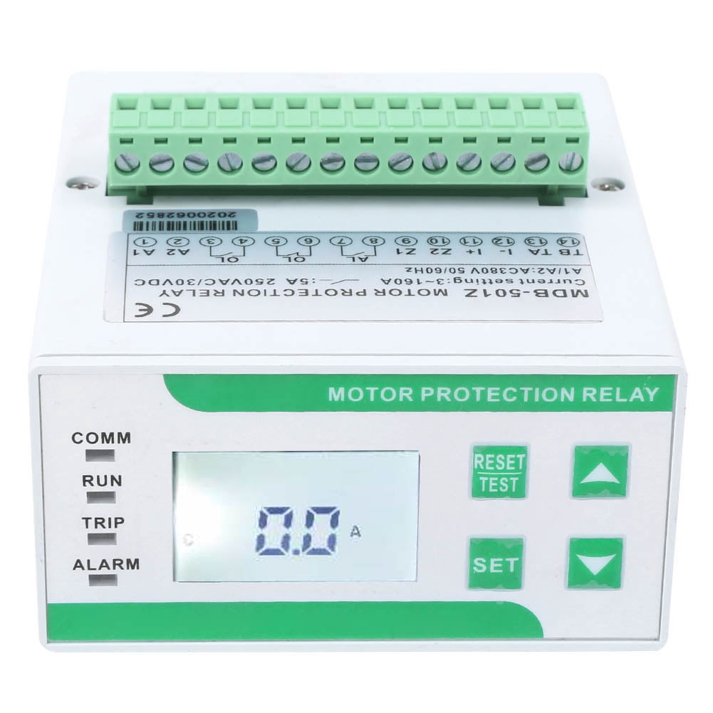 Motor Saver, Phase Loss Monitor, Electric Motor Protector, With LCD