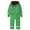 Green, variant on Snow Suit for Kids Boys Girls One Piece Ski Outfit Reflective Winter Warm Faux 𝐅𝐮𝐫 Hooded Zip Up Snowsuit