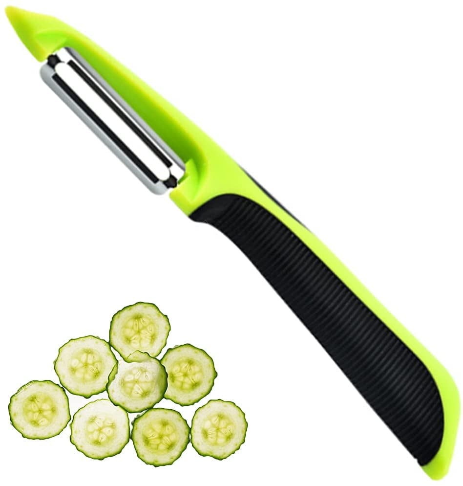 Stainless steel Ultra Sharp Fruit Apple Vegetable Potato Peelers Swiss Soft Grip 