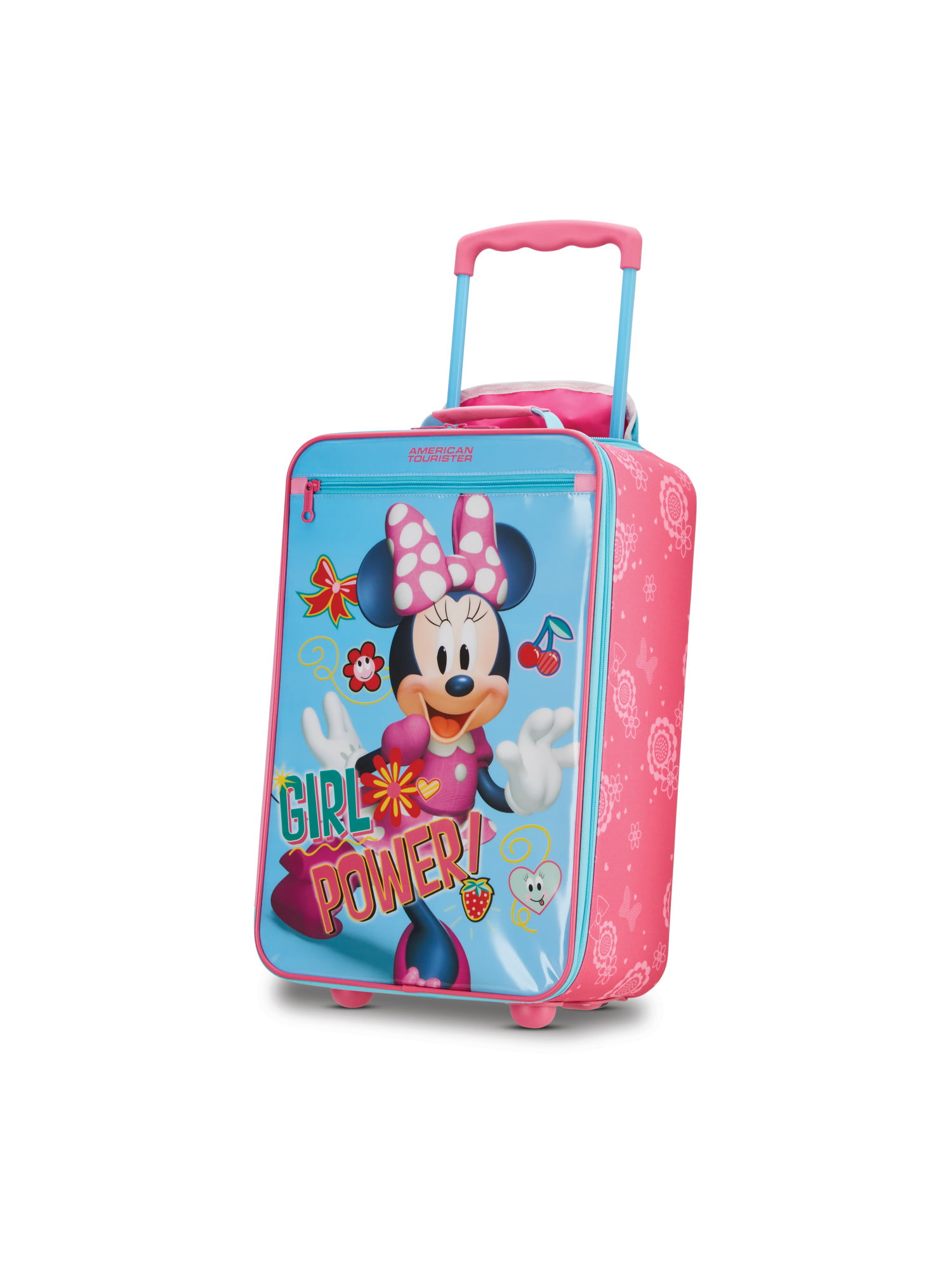 Disney Minnie Mouse Luggage for Kids 18 Inches Hard Sided Egg Shaped Kids Suitcase 