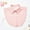 Pink, variant on Women's Striped Detachable Half High Collar Fashion Fake Collar for Sweater Dress Top