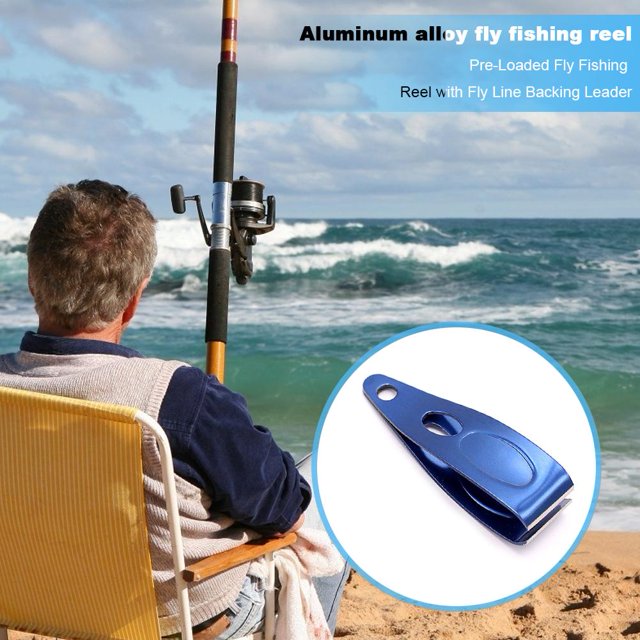 Pesca Línea de pesca Alicates Fish Lure Hook Cutter Remover Tijera (JX102 Azul)