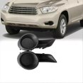 thumbnail image 2 of 1Pair Car Front Bumper Closed Fog Lights Lamps Trim Cover, 2 of 5