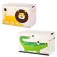 thumbnail image 1 of 3 Sprouts Plissables Coffre Coffre de Stockage Bundle W / Lion + Crocodile (2 Pack), 1 of 8
