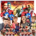 thumbnail image 6 of Descendants Rise Red Birthday Cups Party Supplies Decor Backdrop Paper Plates Fans Decorations Banner, 6 of 7