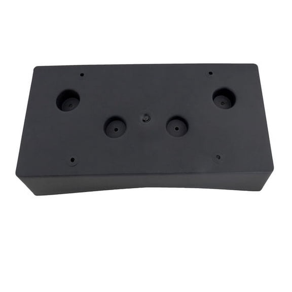 For 2008-2012 Enclave License Plate Bracket Front Black Plastic GM1068141