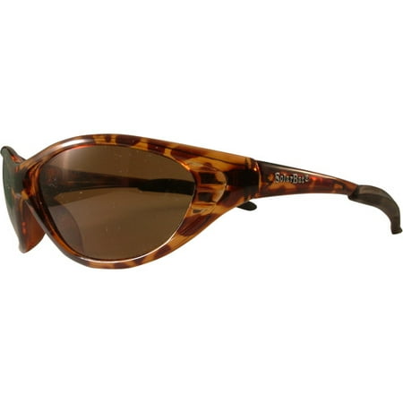 Solar Bat Sensor Polarized Sunglasses, Tortoise