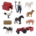 thumbnail image 4 of Figuras de animales de granja Figuras de animales de granja Adornos de granja 10 piezas Figuras de animales de granja Juguetes Figuras de animales de granja realistas Aprendizaje ANGGREK Otros, 4 of 8