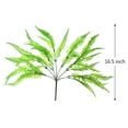 thumbnail image 3 of Safeglitz Artificial Fern Bush Plant Shrubs - Greenery Bushes for House Garden Decor, Indoor Outdoor Faux Plants, Fern Bushes for Landscaping, 3 of 6