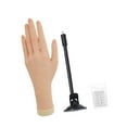 thumbnail image 3 of BELOVING Practice Hand Soft Nail Training Model Fake Hand for Beginners Left Hand, 3 of 8