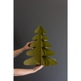 thumbnail image 3 of Kalalou Inc Set Of Five Paper Accordian Christmas Trees - One Each, 3 of 4