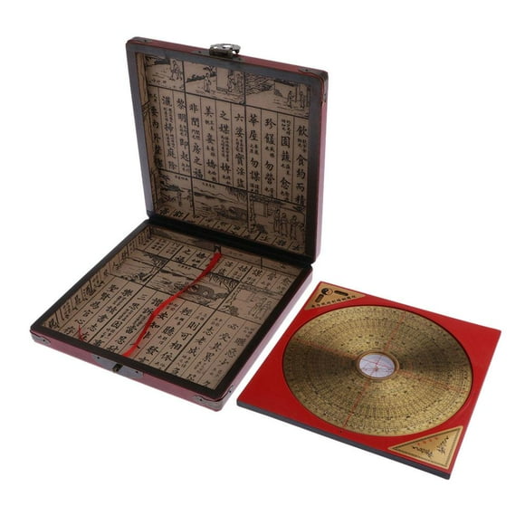 Outil Feng Shui Luo Pan Fengshui 6 Pieds' Géant Collectionnable Doré