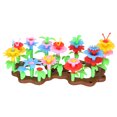 thumbnail image 2 of Juego de bloques de construcción de jardín de flores, juguete de montaje de flores DIY, juguete educativo para niños, 2 of 5