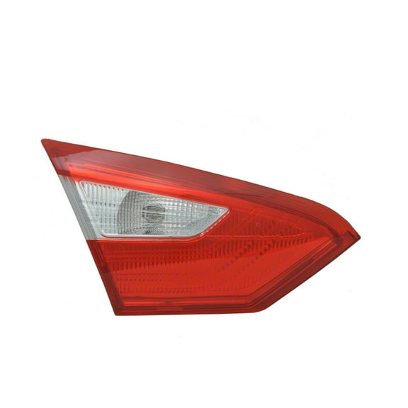 KAI New CAPA Certified Standard Replacement Driver Side Inner Tail Light Assembly, Fits 2012-2014 Ford Focus