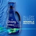 thumbnail image 2 of Downy Wrinkleguard Liquid Fabric Conditioner, Fabric Softener, Fresh Scent, 48 Ounce Bottles, 2 Pack, 2 of 4