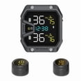 thumbnail image 1 of Motorcycle TPMS with 2 Sensors IP65 Waterproof Wireless Tire Pressure Monitoring System B, 1 of 7