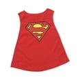 thumbnail image 4 of DC Comics Boys' Batman or Superman Rash Guard with Towel Cape (4), 4 of 5