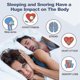 thumbnail image 3 of 120pcs Mouth Tape For Sleeping, Gentle Sleep Strips For Mouth Breathing, Improved Nighttime Sleeping, Hypoallergic Strips, 3 of 5