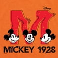 thumbnail image 3 of Disney - Mickey & Friends - Mickey 1928 - Old School Glitch - Toddler And Youth Short Sleeve Graphic T-Shirt, 3 of 5