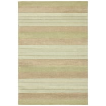 SAFAVIEH Marbella Jodene Striped Area Rug, Green, 4' x 6'