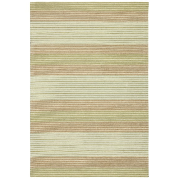 SAFAVIEH Marbella Jodene Striped Area Rug, Green, 4' x 6'