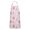 Princess and Castle, variant on Princess and Castle Pink Pattern Apron for Women with Pockets, Cotton Linen Waterproof Adjustable Apron for Kitchen Cooking Gardening BBQ Salon 33"x27"