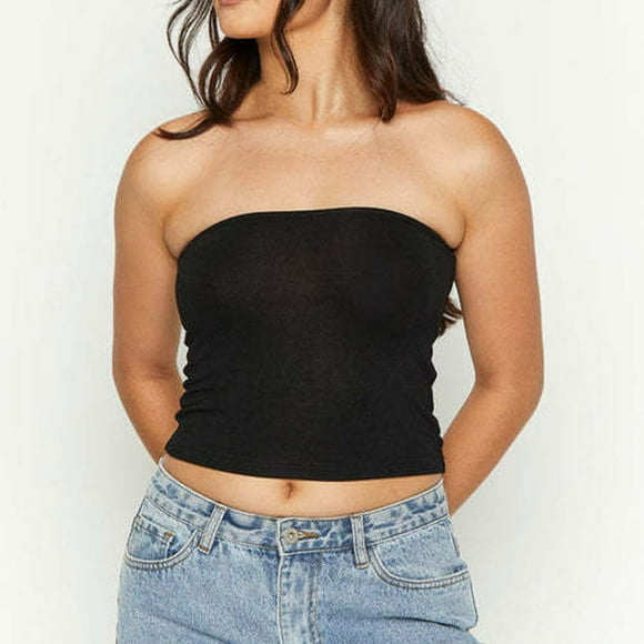 zanvin Tank Tops for Women, Summer Fashion Women Sleeveless Solid Blouse Shirts Vest Short Slim Tops Knit