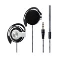 thumbnail image 2 of Universal 3.5mm Plug Wired Clip On Ear Sports Earphone Heavy Bass Headphone-Red, 2 of 5