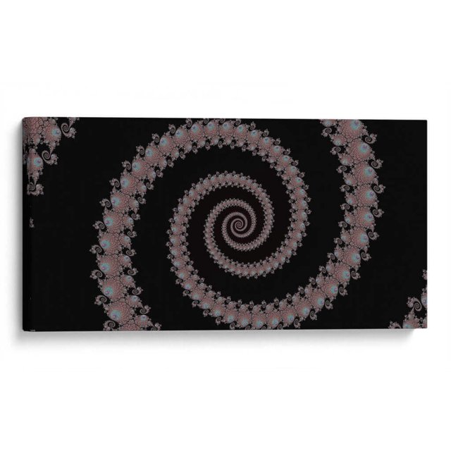 Cuadro decorativo - Fractal Fragment 10, Eric de Lucio 60x30 Canvas Lab Abstracto,