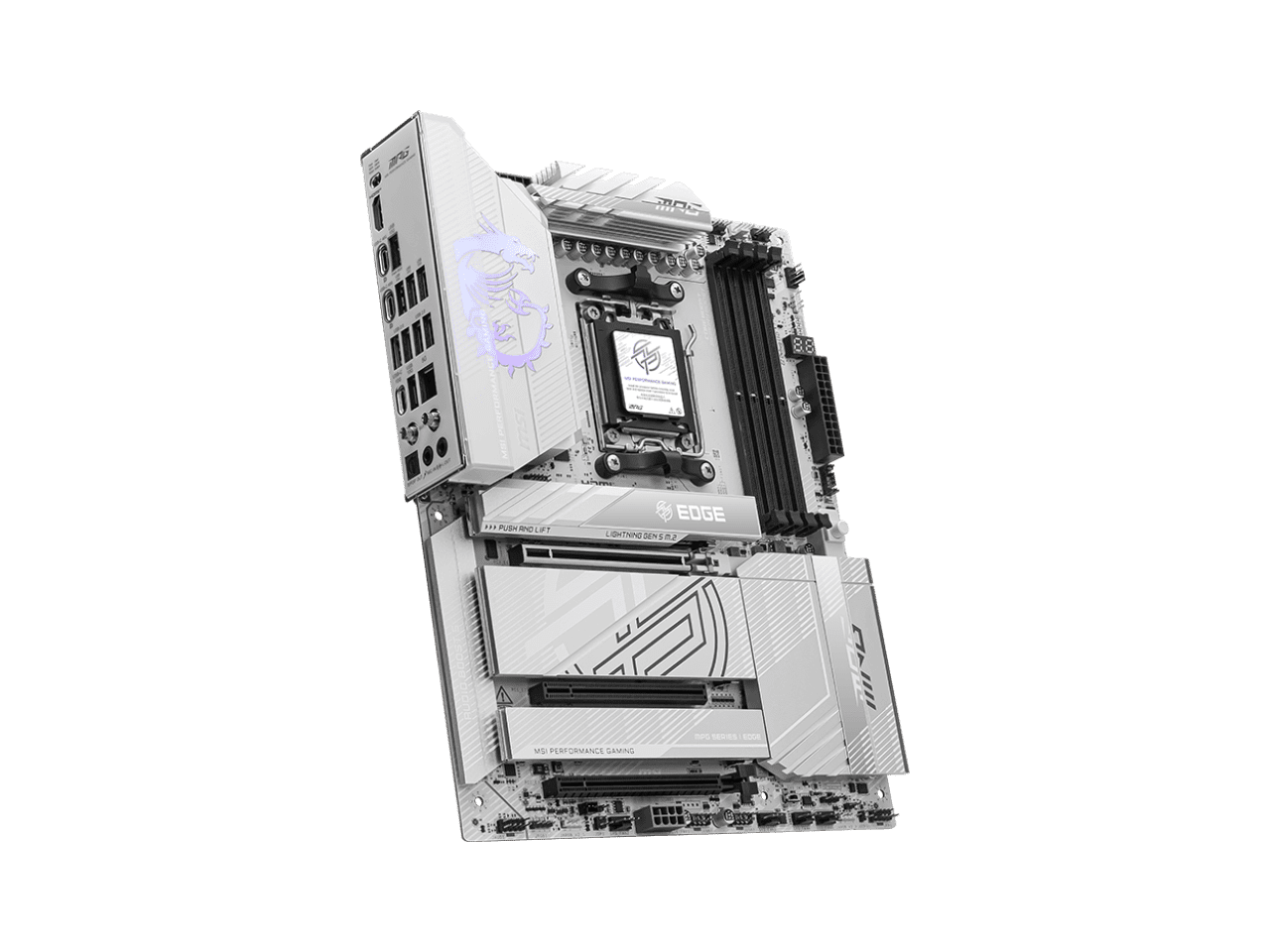 MSI MPG MPG X870E EDGE TI WIFI AM5 AMD X870E SATA 6Gb/s  5G LAN DDR5 M.2 Wi-Fi 7 ATX Motherboards