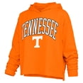 thumbnail image 2 of Women's Pressbox  Tennessee Orange Tennessee Volunteers Nelson Arch Over Logo Long Sleeve Hooded Slub T-Shirt, 2 of 3
