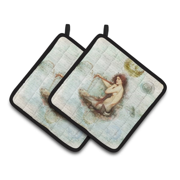 Carolines Treasures SB3047PTHD Pair of Pot Holders, 7.5HX7.5W, multicolor