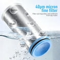 thumbnail image 4 of Hard water shower filter, shower head filter for filtering sediment and other impurities, high output home tap water purifier, suitable for kitchen washing machine bathroom, 4 of 4