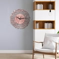 thumbnail image 1 of Islamic Quartz Wall Clock Pendulum Muslim battery plush Living Room Decoration Rose Gold, 1 of 9