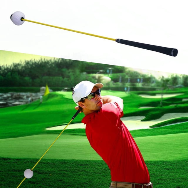 Entrenador de swing de golf Shamjiam Amarillo