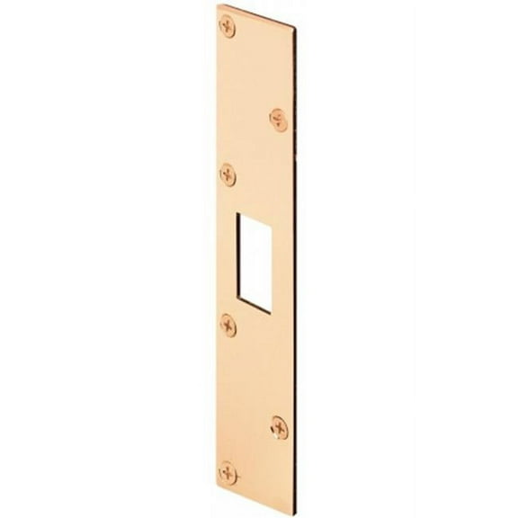 Defender Security U 9425 Super Deadbolt Strike, Brass