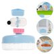thumbnail image 1 of RENACLIPY 1Jgo Accesorios Para Mascotas Pequeñas Con Y Comedero De Material ABS Azul, 1 of 6