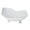 White, variant on Baoblaze Fruit Tray Candy Nuts Resin Dining Table Versatile Key Bowl Dried Food Plate White