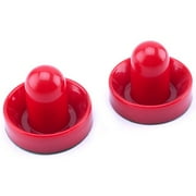 Air Hockey Sombreros Style Paddles (Set of 2), 3-Inch, Set of two (red) replacement air hockey paddles By Brybelly by